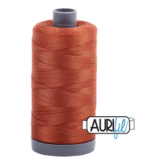 Aurifil Mako 28wt Cotton 750 m 820 yd. spool - 2390 Cinnamon Toast