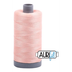 Aurifil Mako 28wt Cotton 750 m 820 yd. spool - 2440 Peony