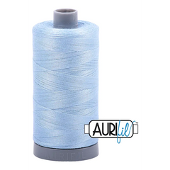 Aurifil Mako 28wt Cotton 750 m 820 yd. spool - 2715 Robins Egg