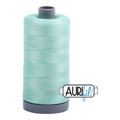 Aurifil Mako 28wt Cotton 750 m 820 yd. spool - 2835 Medium Mint