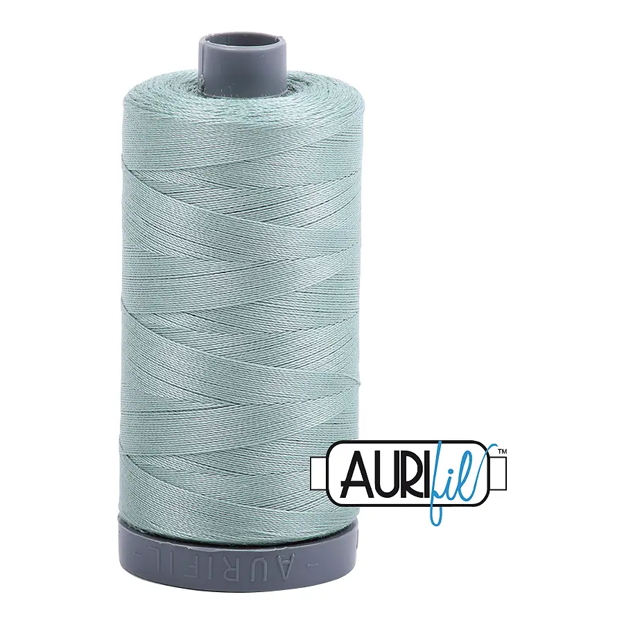 Aurifil Mako 28wt Cotton 750 m 820 yd. spool - 2845 Light Juniper