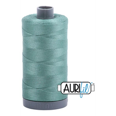 Aurifil Mako 28wt Cotton 750 m 820 yd. spool - 2850 Medium Juniper