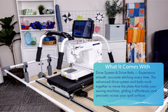 QuiltMotion X Foundations for Domestic Machines