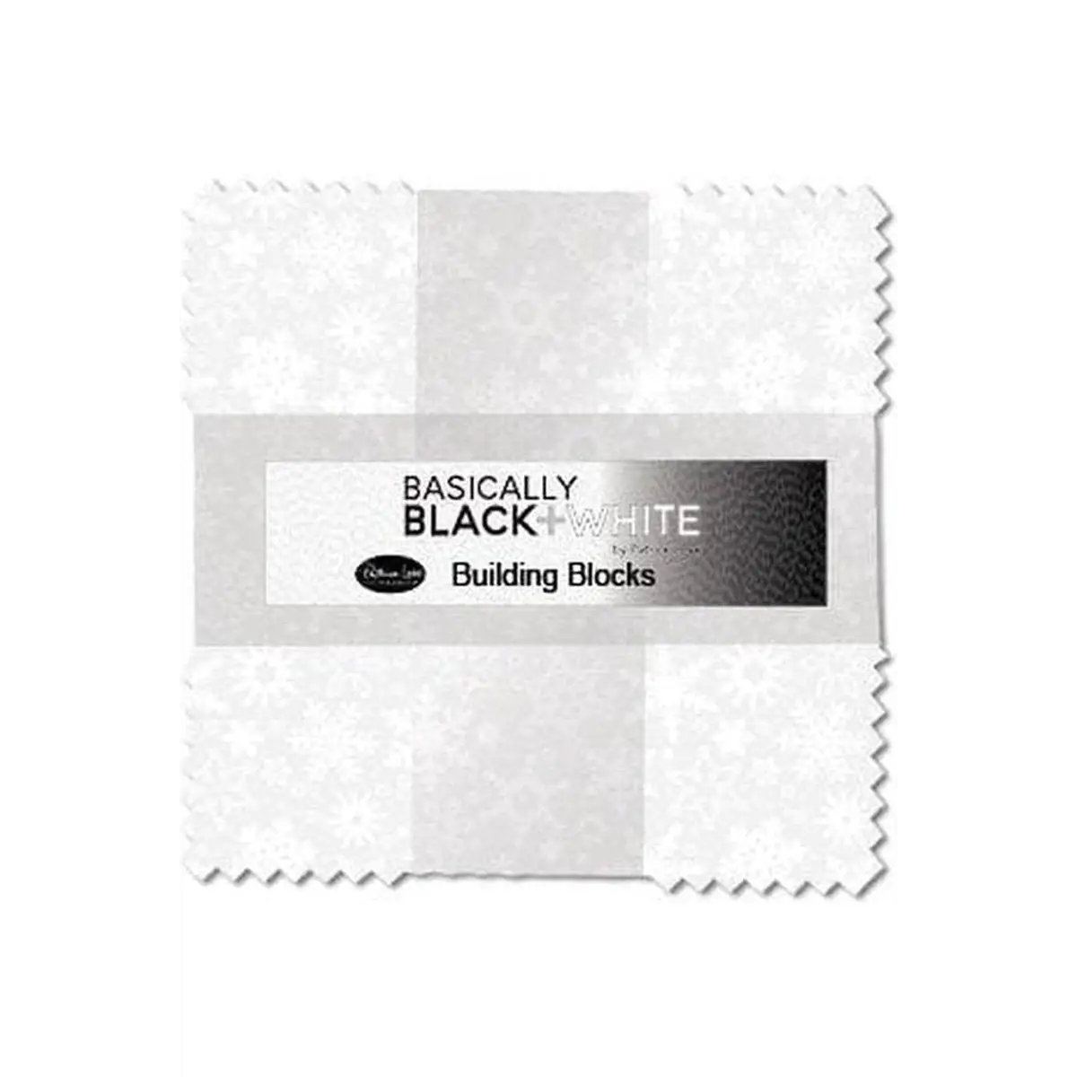 Basically Black & White Building Block 10 inch Squares