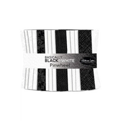 Basiclly Blac & White Pinwheel Jelly Roll