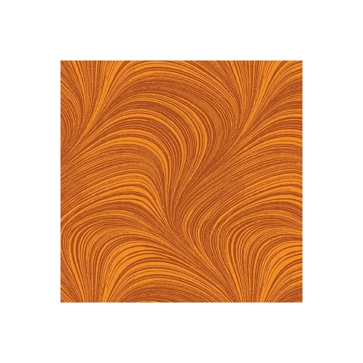 Benatex Wave Texture Pumpkin