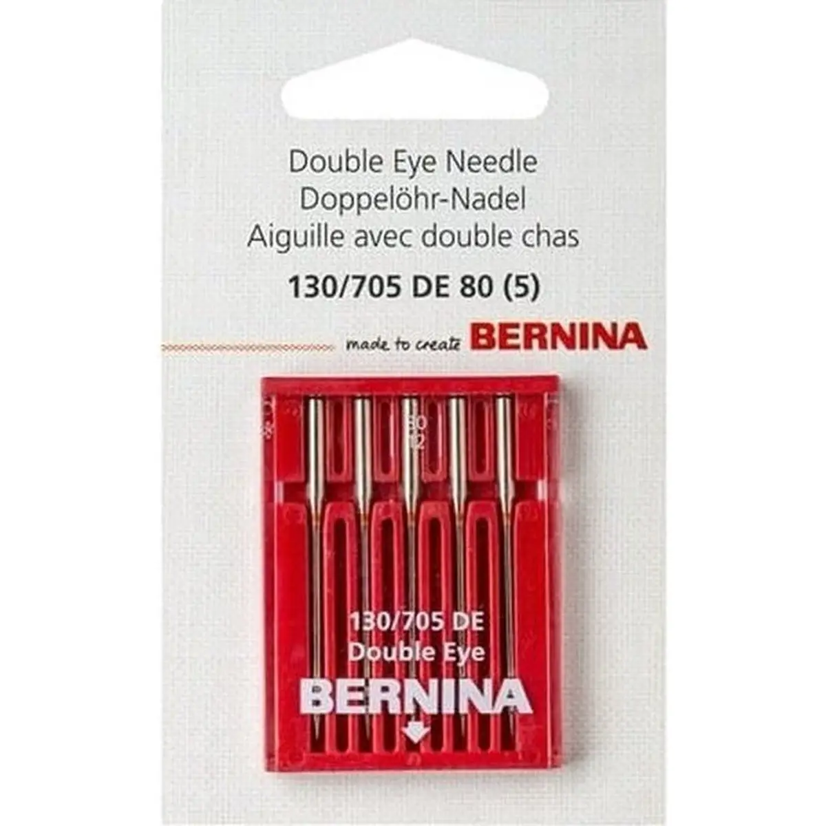 Bernina Double Eye Needles