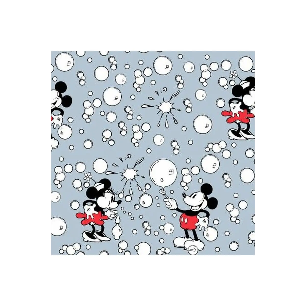 Disney Mickey Minnie Vintage Bubbles