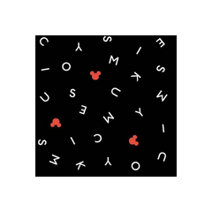 Disney - Mickey Text Toss - Black