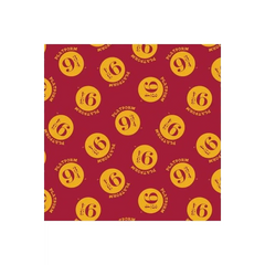 Harry Potter Burgundy Platform 9 3/4 Flannel