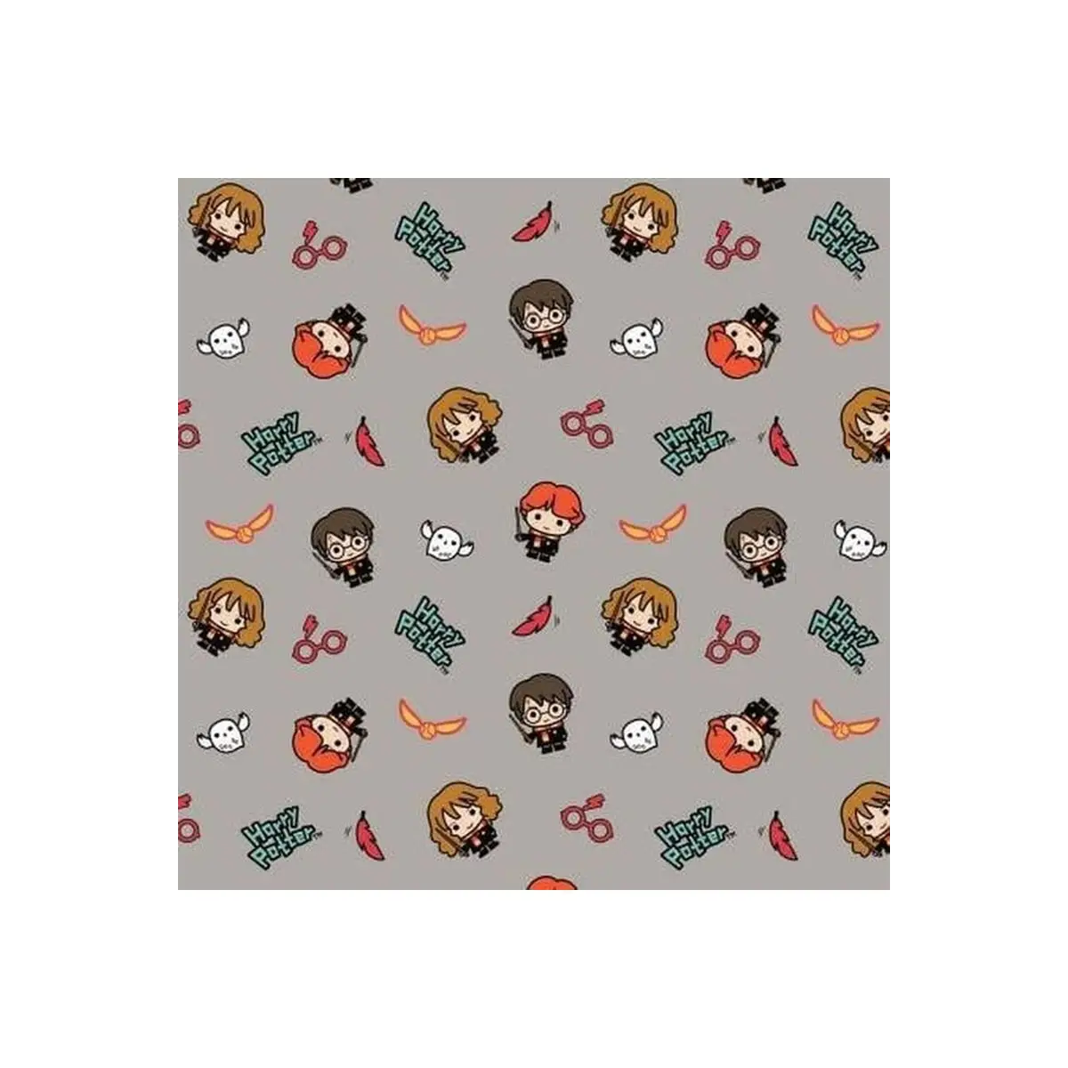 Harry Potter Kawaii Trio Toss - Grey 23800673-06