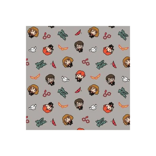 Harry Potter Kawaii Trio Toss - Grey 23800673-06