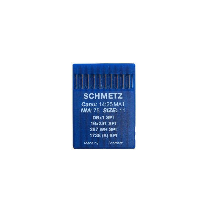 Schmetz Straight Stitch Industrial Needles - DBx1 SPI, 287 WH SPI - (10/PKG) - view 2