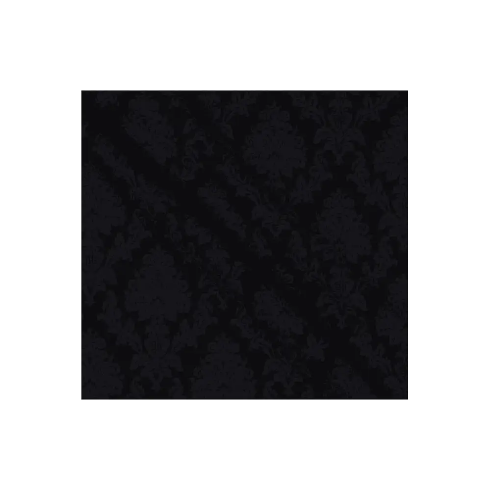 Fabric, MONOCHROME BLACK DAMASK BLACK - Dear Stella