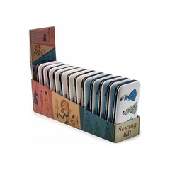 Faux Leather Deluxe Sewing Kit Assortment