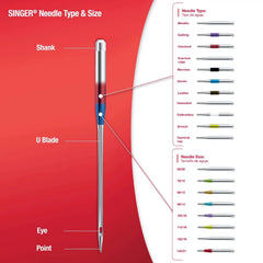 SINGER® Universal Needles 80/12 5-Pack