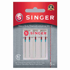 SINGER® Titanium Universal Needles 90/14 5-Pack
