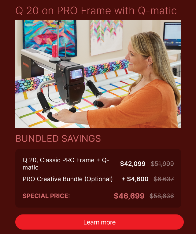 PRO Creative Bundle with the Q 20 on PRO Frame — Wish Book 2026