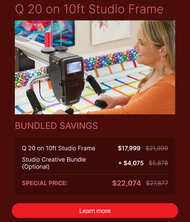 Studio Creative Bundle with the Q 20 on 10ft Studio Frame — Wish Book 2026