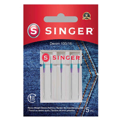 SINGER® Denim Needles Size 100/16 5-Pack