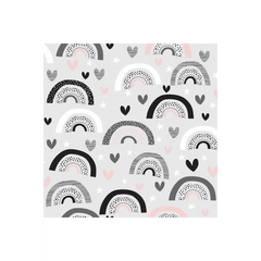 DFDM Rainbow Hearts Flannel