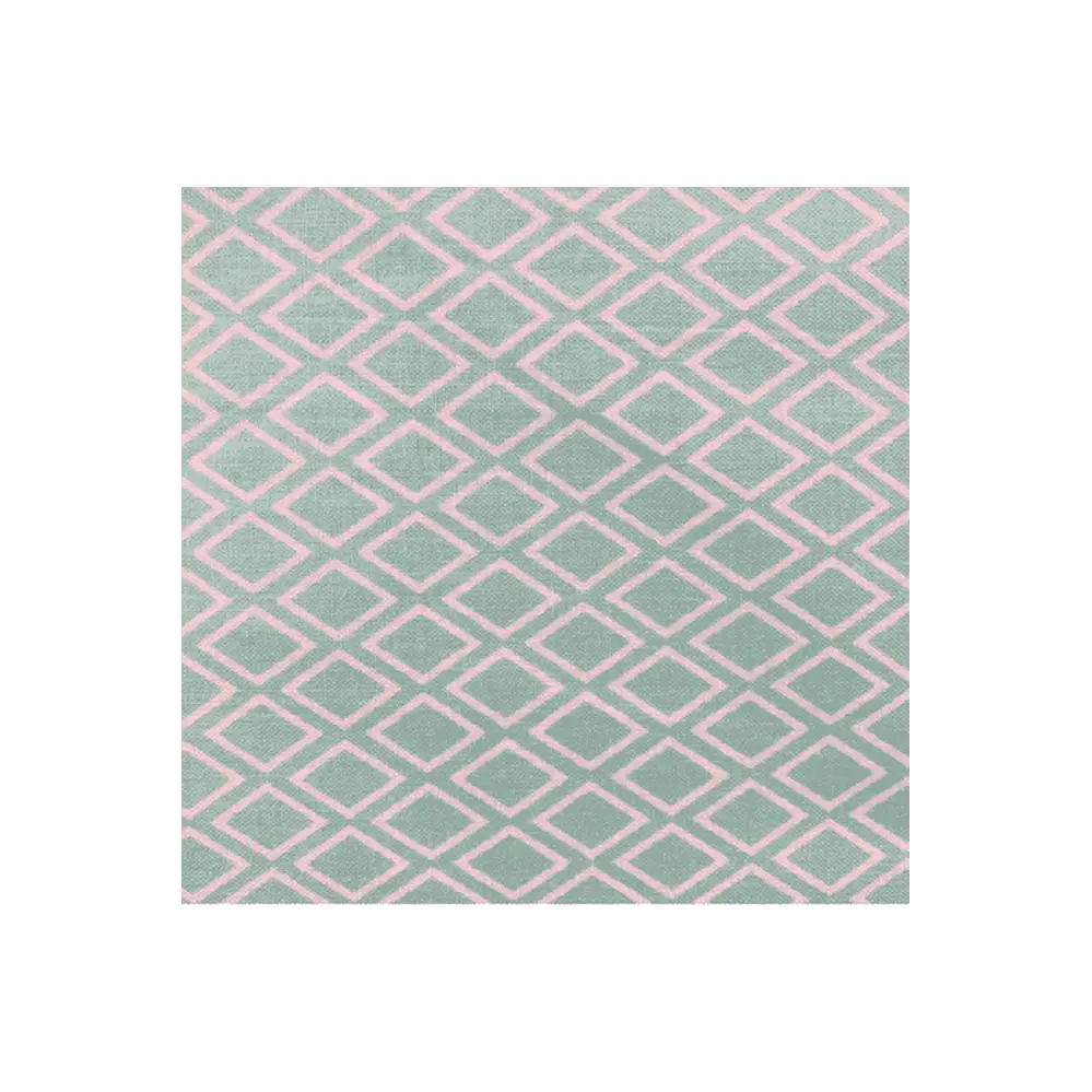 Fabric Creations Mint Diamond 100% Cotton