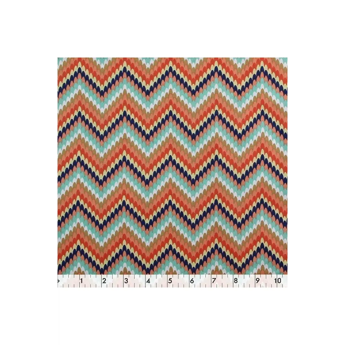 Fabric, Fabric Creations, Multi Feather and Arrow 100% Cotton