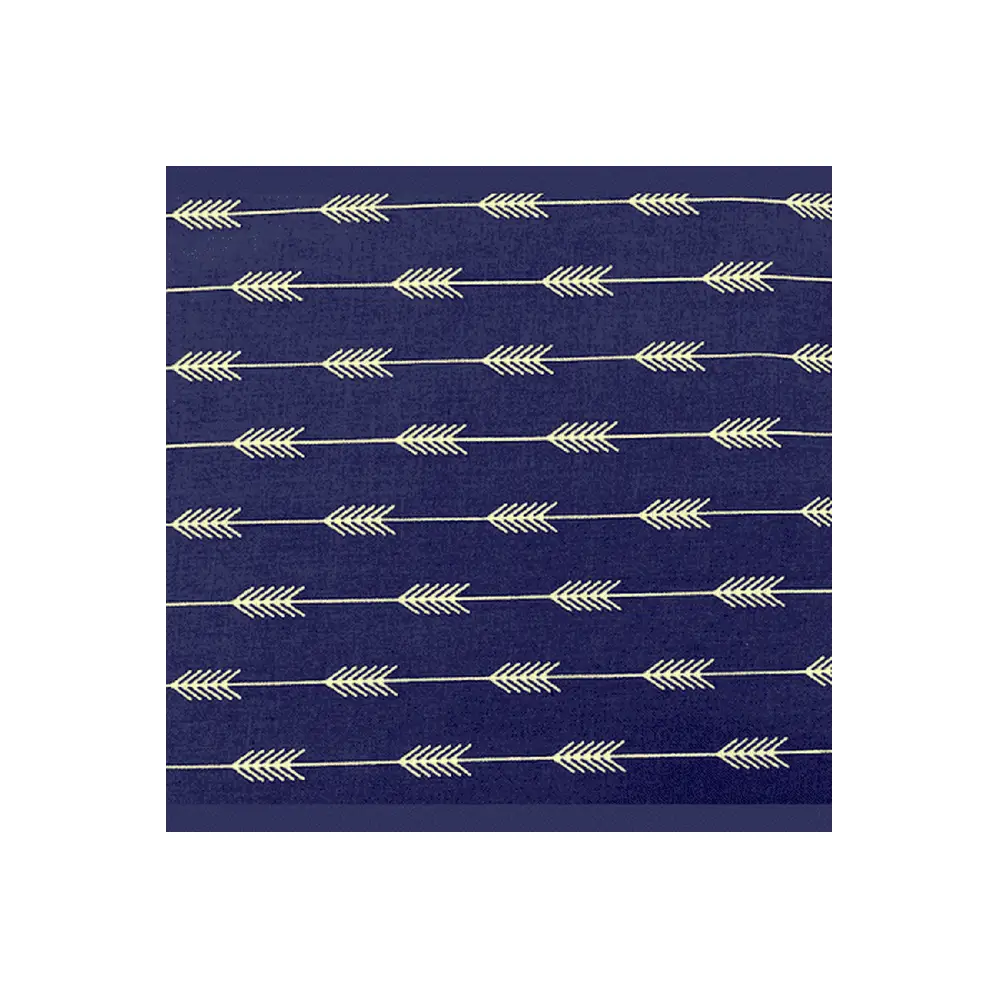 Fabric Creations Traditional Navy Arrows 100% Cotton