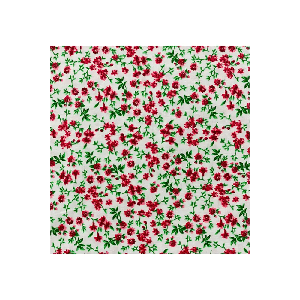 Fabric Creations Traditional Rose Red 100% Cotton