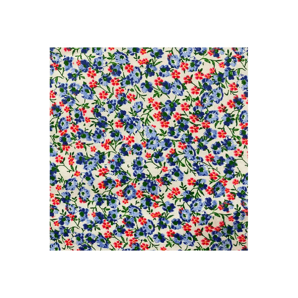 Fabric Creations Traditional Rose White 100% Cotton