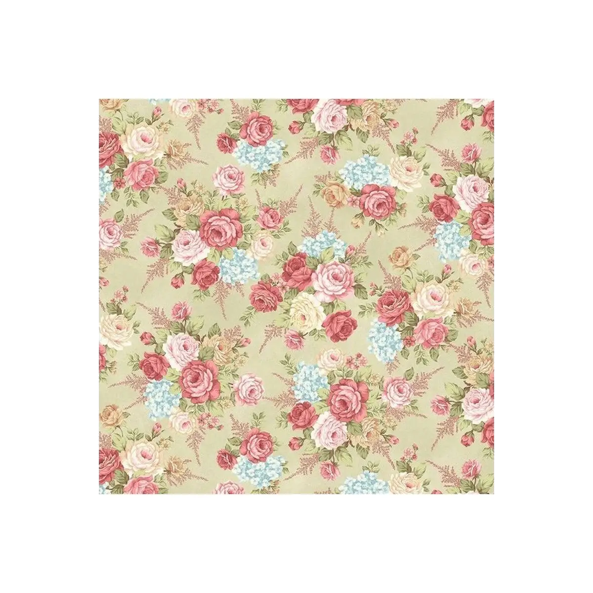 A Peaceful Garden Henry Glass F8690/66 Flannel