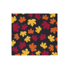 Fabric, Siltex - Red/Orange/Yellow Leaves