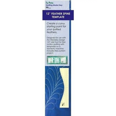 Feather Template 12in Spine High Shank