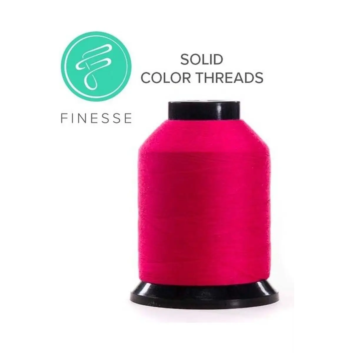 Finesse Quilting Thread - Solids 1500yds/1371m Polyester 50wt/3ply