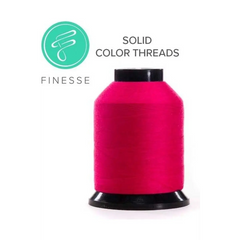 Finesse Quilting Thread - Solids 1500yds/1371m Polyester 50wt/3ply