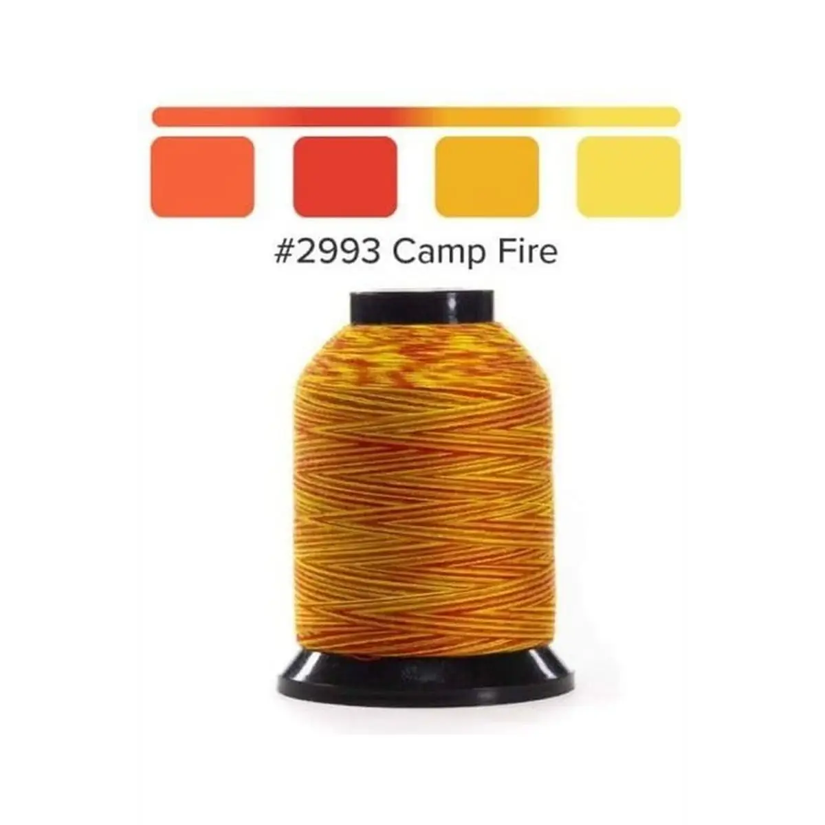 Finesse Quilting Thread - Variegated 1500yds/1371m Polyester 50wt/3ply
