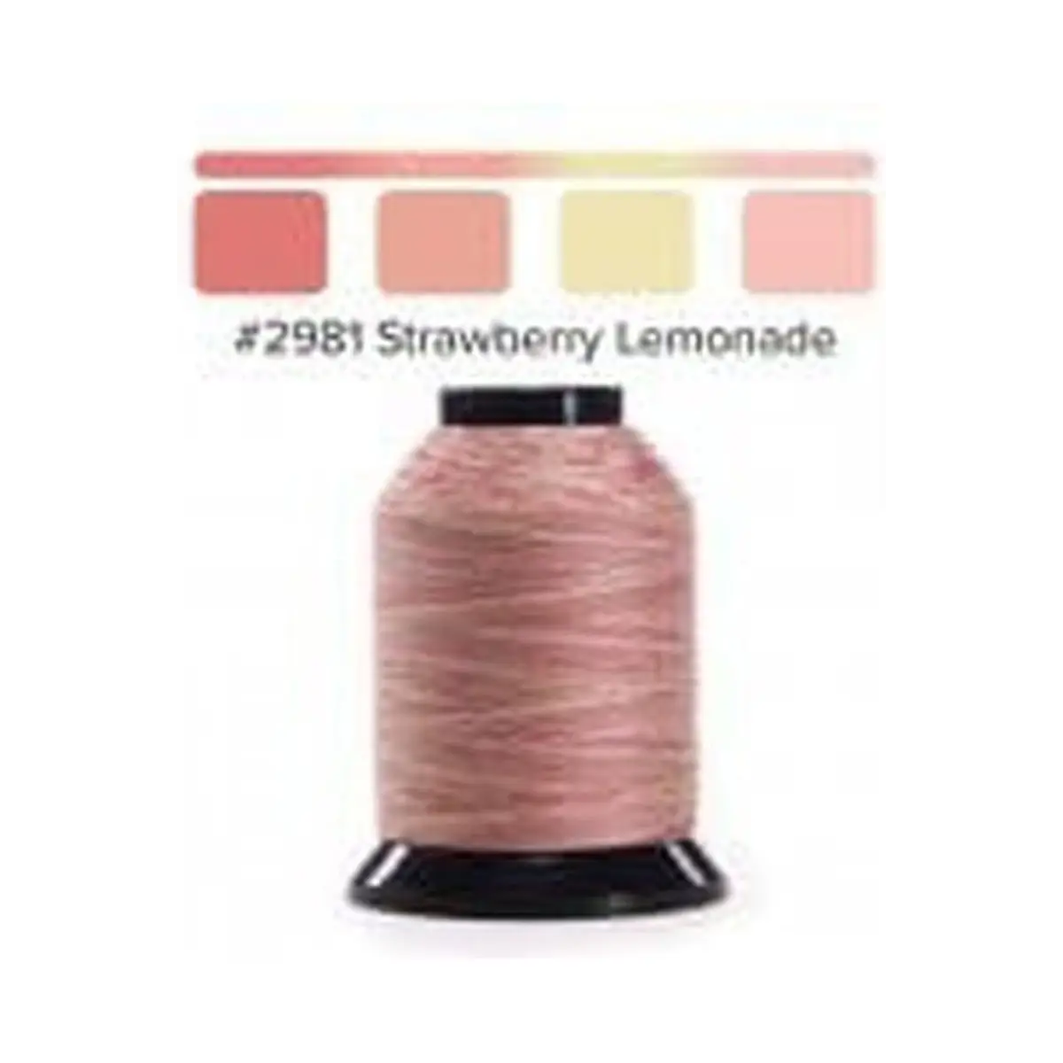Finesse Quilting Thread - Variegated 1500yds/1371m Polyester 50wt/3ply