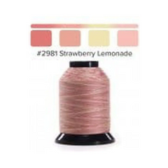 Finesse Quilting Thread - Variegated 1500yds/1371m Polyester 50wt/3ply
