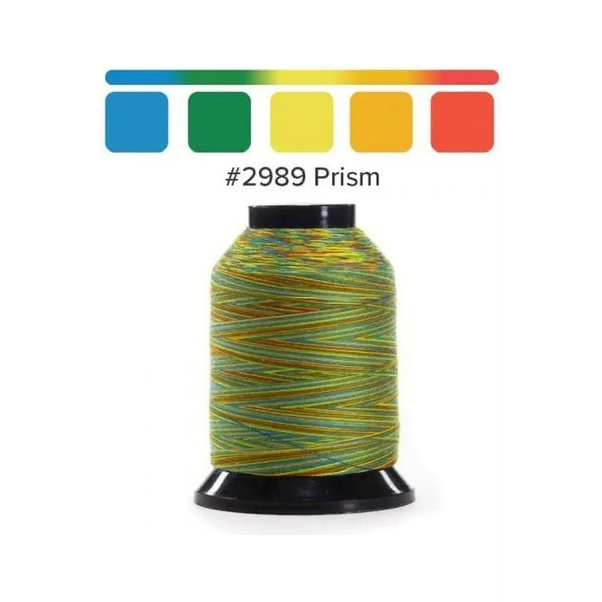 Finesse Quilting Thread - Variegated 1500yds/1371m Polyester 50wt/3ply