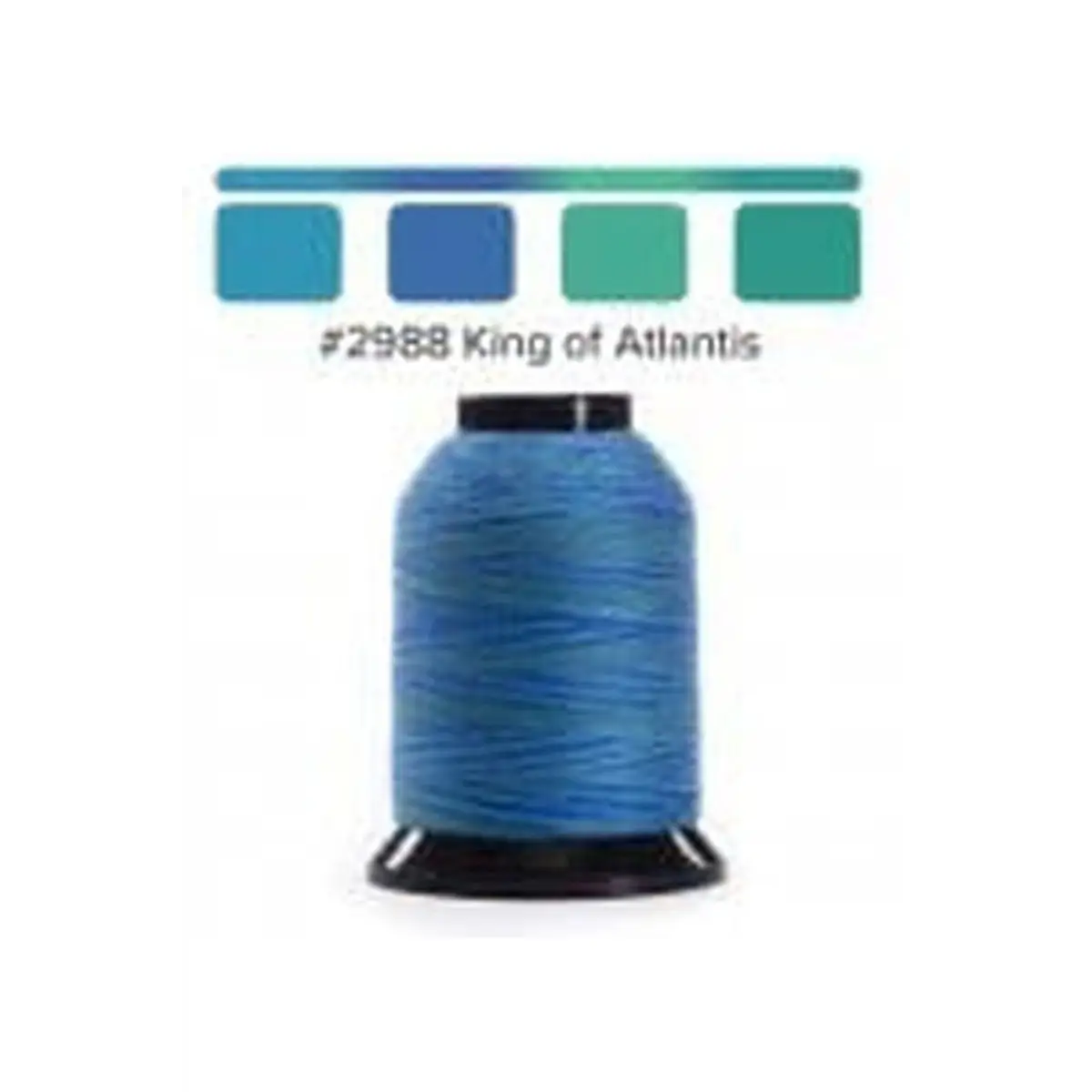 Finesse Quilting Thread - Variegated 1500yds/1371m Polyester 50wt/3ply