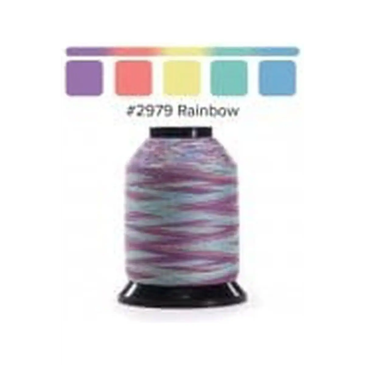 Finesse Quilting Thread - Variegated 1500yds/1371m Polyester 50wt/3ply