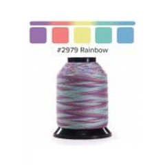 Finesse Quilting Thread - Variegated 1500yds/1371m Polyester 50wt/3ply