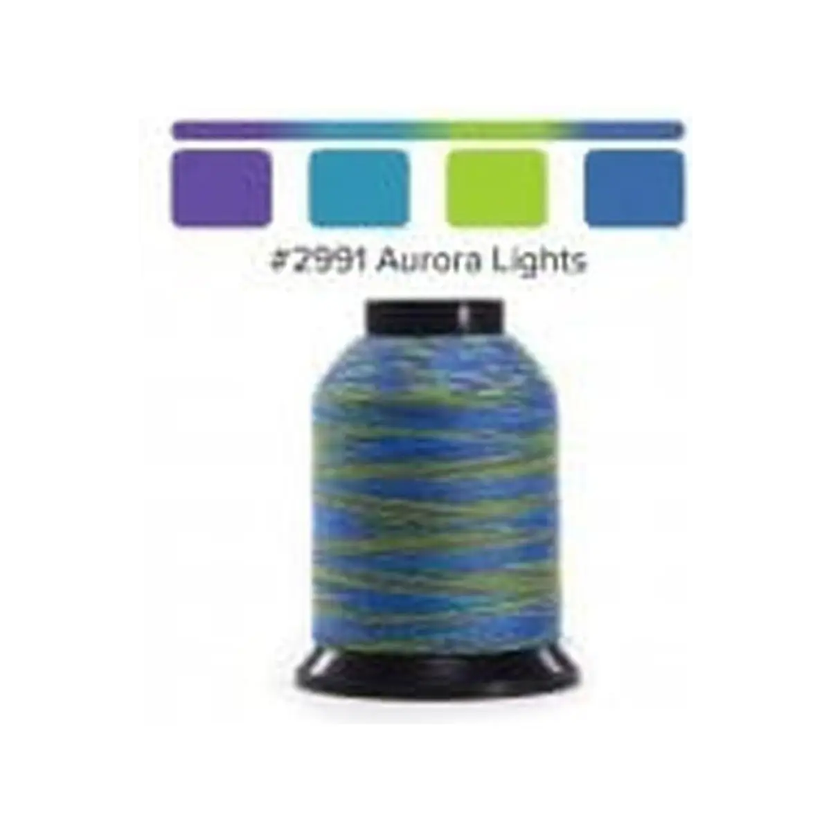 Finesse Quilting Thread - Variegated 1500yds/1371m Polyester 50wt/3ply