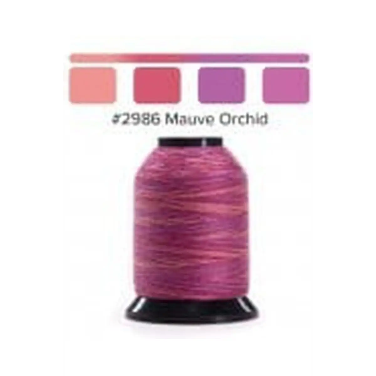 Finesse Quilting Thread - Variegated 1500yds/1371m Polyester 50wt/3ply