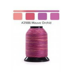 Finesse Quilting Thread - Variegated 1500yds/1371m Polyester 50wt/3ply