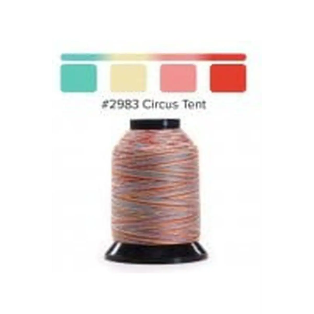 Finesse Quilting Thread - Variegated 1500yds/1371m Polyester 50wt/3ply