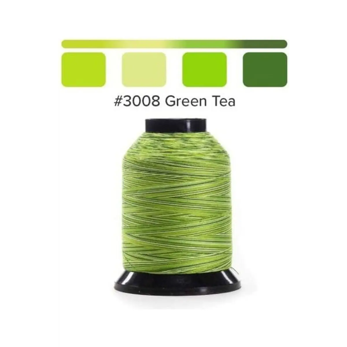 Finesse Quilting Thread - Variegated 1500yds/1371m Polyester 50wt/3ply