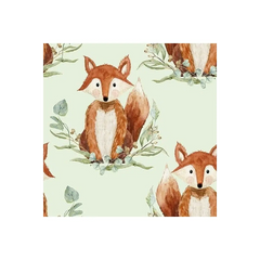 Forest Friends Foxes - 18680-GREEN