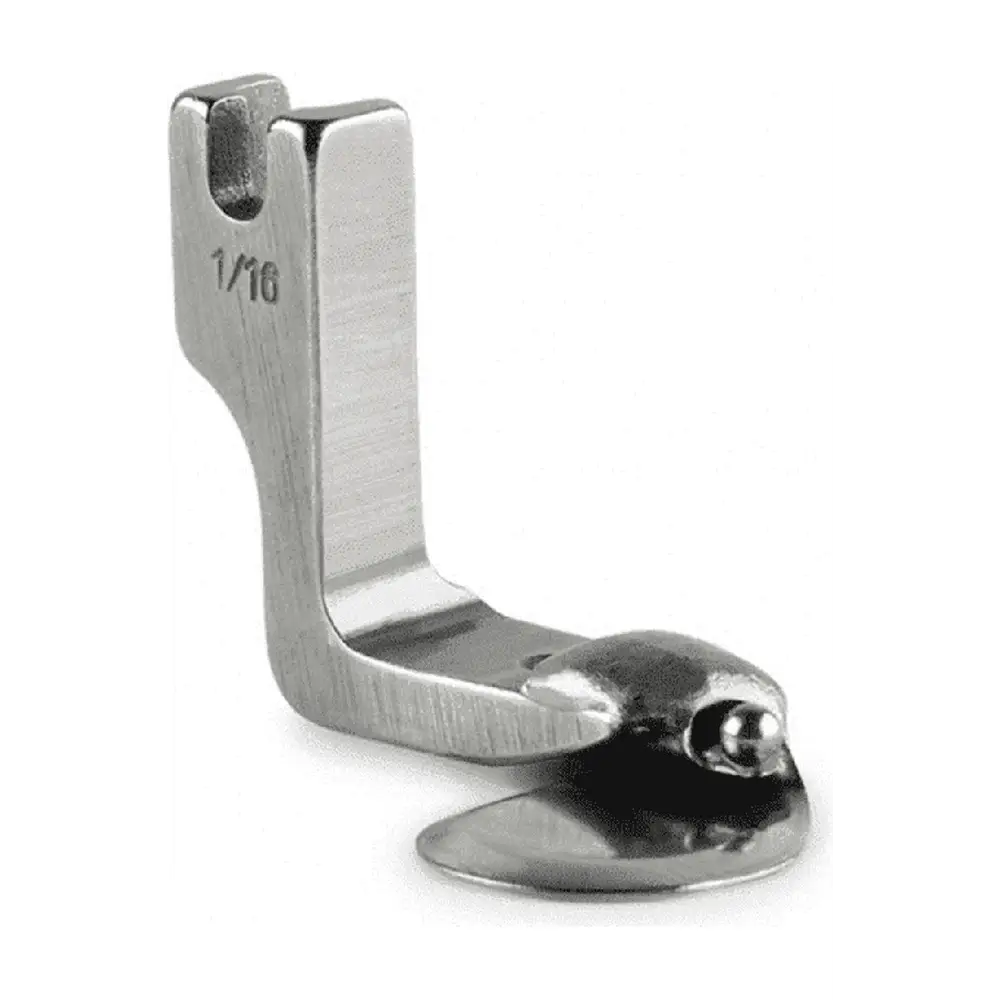 Double Fold Ball Hemming Sewing Machine Foot #490358 1/16