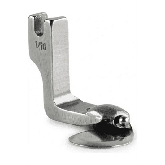 Double Fold Ball Hemming Sewing Machine Foot #490358 1/16